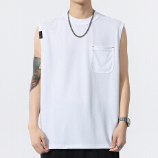 批发无袖运动背心男款夏季潮流男士宽松板