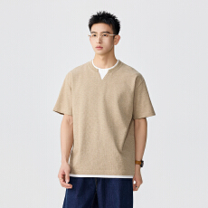 批发夏季休闲假两件<b class='q'>短袖</b>男士<b class='q'>T</b><b class='q'>恤</b>  【含税价格:68.9】