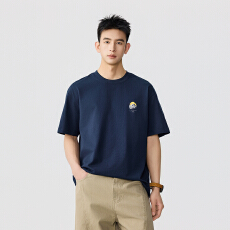 批发时尚潮牌印花男士短袖T恤 【含税价格:48.5】