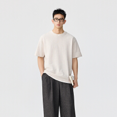 老钱风圆领针织短袖男士春夏款   含税价格:67.8