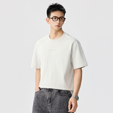 松弛感穿搭50支双面亲肤短袖含税价格：50.8