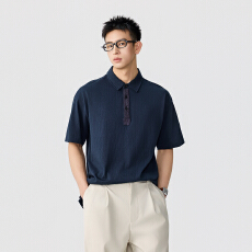 批发极简松弛感深藏青质感 Polo【含税价格：59.8】