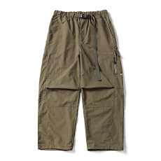 批发黑舰队<b class='q'>日系</b>潮牌褶皱阔腿伞兵工装裤男宽松<b class='q'>复古</b>直筒休闲长裤