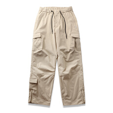 批发黑舰队秋季美式工装裤男款休闲裤子<b class='q'>潮牌</b>宽松直筒冲锋长裤男女同款