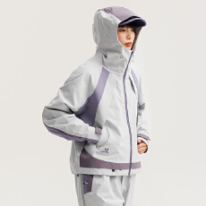 黑舰队秋季新款美式复古重磅户外冲锋衣男女同款多口袋帅气上衣