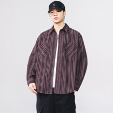 批发浪迹者2025新款长袖衬衣上新日系宽松潮牌