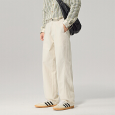 批发浪迹者2025新款男装潮牌休闲直筒裤