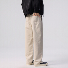 批发浪迹者2025新款男装潮牌休闲直筒裤