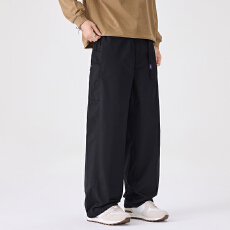 批发浪迹者2025新款男装潮牌休闲直筒裤
