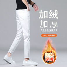 批发2025年爆款秋冬男士<b class='q'>牛仔裤</b><b class='q'>九分</b>裤直筒修身百搭商务潮流高端气质裤