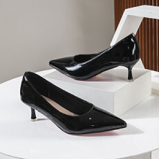 批发2026大码欧美外贸新款时尚细跟<b class='q'>性感</b>电镀跟百搭女士单鞋34-44码