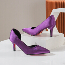 批发2026欧美外贸新款大码时尚<b class='q'>性感</b>高跟细跟百搭女士单鞋34-44码