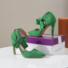 2026欧美新款10cm时尚细跟性感超高跟细跟百搭女士单鞋