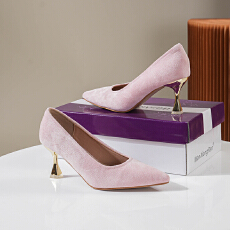 批发2026跨境<b class='q'>欧美</b>外贸新款时尚细跟性感高跟细跟百搭女士单鞋