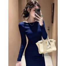 批发法式小资减龄撞色条纹针织衫女2025冬季新款半开领内搭打底衫上衣