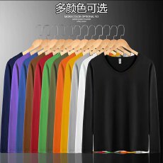批发潮流简约中性男女内衣薄款打底衫春秋时尚男装