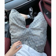 批发潮牌潮男夏季新款2026个性字母牛仔裤嘻哈ins潮高街潮流痞帅长裤