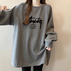 批发【德绒270克】打底衫<b class='q'>卫衣</b>内搭加厚长袖<b class='q'>卫衣</b>中长款遮肚子长袖上衣