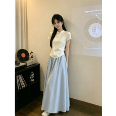 批发新中式国风旗袍连衣裙子女夏季2026新款巨好看穿搭一整套长裙<b class='q'>套装</b>