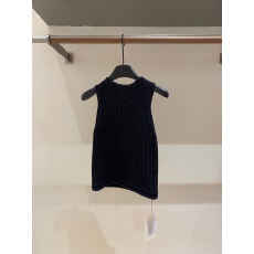 批发左边女装无袖套头上衣女外穿2025<b class='q'>夏季</b>新款全棉镂空针织背心