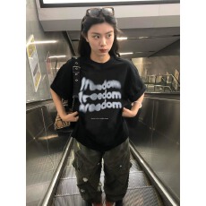 批发官图 21支纯棉-210克100%棉 2026年春<b class='q'>夏</b>装短袖T恤女韩版印花