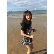 1*1纯棉 常规款 正肩短袖 高弹力新款夏季修身显瘦洋气上衣