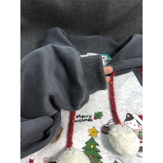 批发（80件起做，包工包料，七天出货）刺绣 原版做工 加绒