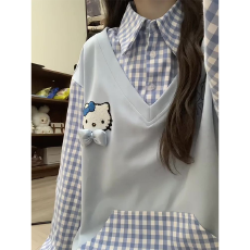 批发（80件起做，包工包料，七天出货）刺绣 卫衣女