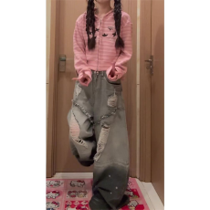 80件起做，包工包料，七天出货 双拉链头 卫衣女