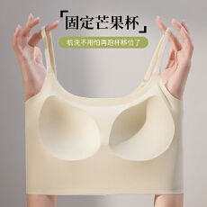 批发夏季一体式<b class='q'>抹胸</b>吊带内衣女小胸聚拢上托收副乳无痕<b class='q'>文胸</b>罩新款背心