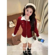 批发polo领内搭<b class='q'>针织衫</b>新款修身巨好看长袖毛衣上衣潮