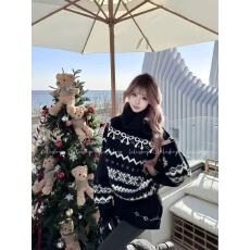 批发一整套超好看<b class='q'>套装</b>韩系穿搭高领毛衣<b class='q'>短裤</b>漂亮两件套女