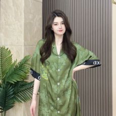 批发11花型<b class='q'>夏</b>季睡裙睡衣女华尔棉韩版ins新款短袖家居服学生可外穿