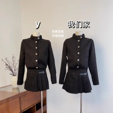 批发实物实拍 新年战袍麂皮绒<b class='q'>长袖</b>黑色连衣<b class='q'>裙</b>冬季千金miu系短<b class='q'>裙</b>