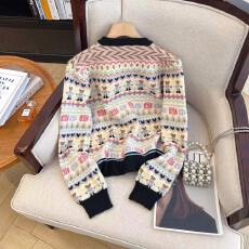 批发实拍~超软糯甜美卡通提花毛衣<b class='q'>开衫</b>女秋新款拼色长袖单排扣<b class='q'>针织</b>衫