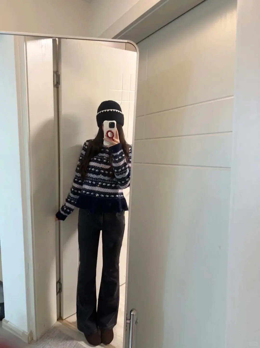 페어아일 코끼리 자카드 니트 상세 이미지 16