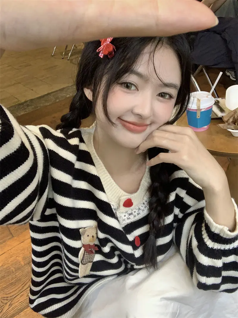 한국인기 러블리 레이스 가디건 상세 이미지 8