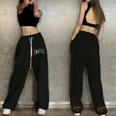 批发欧美hiphop酷炫炸街<b class='q'>运动裤</b>女高腰嘻哈宽松爵士jazz跳舞束脚长