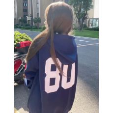 批发<b class='q'>韩国</b>chic国潮牌字母刺绣卫衣女秋冬新款高街<b class='q'>情侣装</b>潮牌开衫外套潮