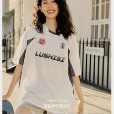 批发速干面料】投篮服乡郎足球训练服<b class='q'>运动</b><b class='q'>t</b><b class='q'>恤</b>短袖<b class='q'>男</b>女拼接撞色赛车服