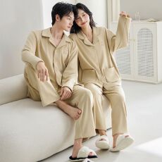 批发新款秋冬季海岛绒女睡衣珊瑚绒<b class='q'>情侣</b><b class='q'>男家居服</b>加绒加厚睡衣长袖套装