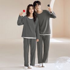 批发春秋季女睡衣长袖<b class='q'>全棉</b>春季家居服情侣网红睡衣纯棉秋季套装薄款男