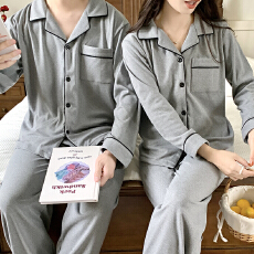 批发德绒男士<b class='q'>女士</b>睡衣纯色秋冬季保暖情侣款家居服