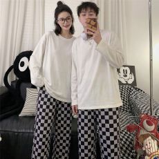 批发<b class='q'>情侣</b><b class='q'>春夏</b>季新款睡衣男女同款长袖仿棉日韩高级感可外穿<b class='q'>家居服</b>套装