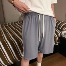 双口袋睡裤男夏季新款小众设计均码爆款休闲家居裤可外穿