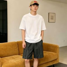 批发双口袋睡裤男夏季新款小众设计均码爆款休闲家居裤可外穿
