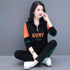 批发<b class='q'>时尚</b>套装秋装2026新款<b class='q'>时尚</b>减龄中年女装洋气运动服休闲时髦两件套