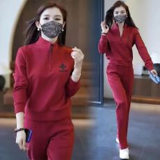 批发<b class='q'>时尚</b>套装秋装2026新款<b class='q'>时尚</b>减龄中年女装洋气运动服休闲时髦两件套