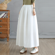 批发实拍2026早春韩系百搭慵懒风松紧高腰蓬蓬裙花苞裙百搭灯笼半身裙