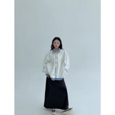 批发2025春秋新款牛仔外套女大码宽松显瘦牛仔衣上衣牛仔褂百搭秋装潮